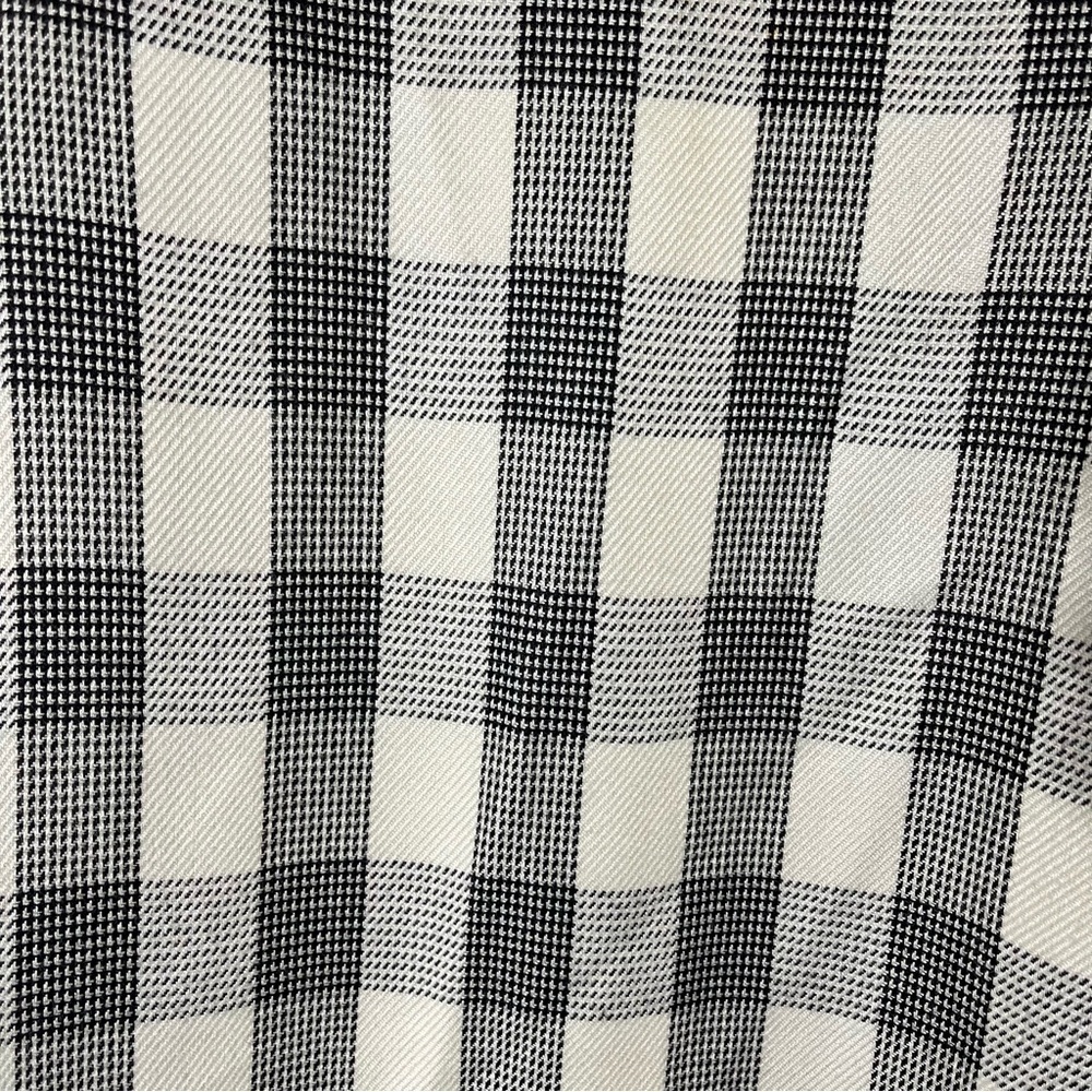 VINTAGE CHRISTIAN DIOR 90s The Suit Buffalo Plaid Long Blazer Jacket - Picture 10 of 13